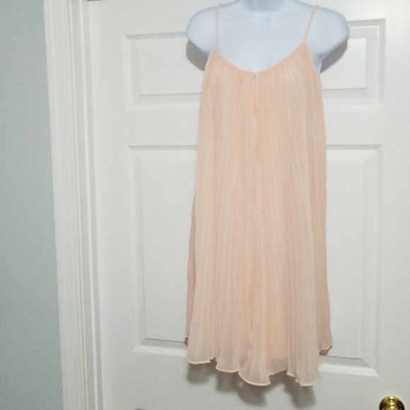 Minuet Petite Dresses & Skirts - Minuet Pleated Spaghetti Strap Dress